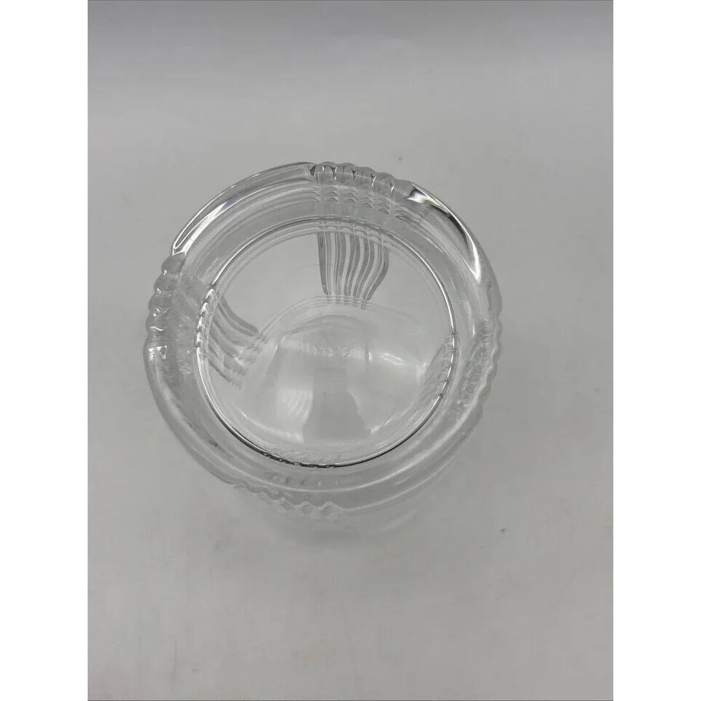 Ralph Lauren Crystal  GLEN PLAID  Old Fashioned Tumbler  4 1/8